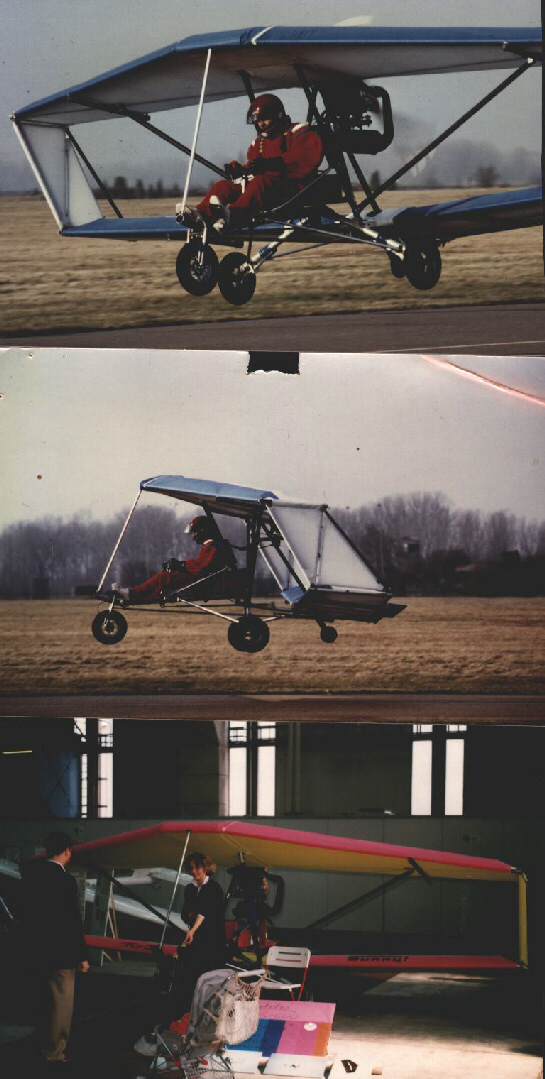 Prototypen Einsitzer bei Aerotec